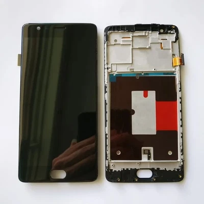 For OnePlus 3 t 3T A3003 +Frame Display Replacement LCD Touch Screen Digitizer - Image 1 of 2