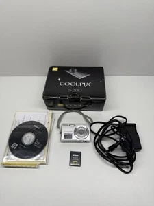 Nikon Coolpix s200 Digitalkamera Silber 7.1 Megapixels | Getestet | Gut - Bild 1 von 8