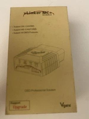 Escáner de diagnóstico de automóvil Vgate vLinker MC+ Bluetooth 4.0 OBD2 para IOS Android Foto 1 de 4