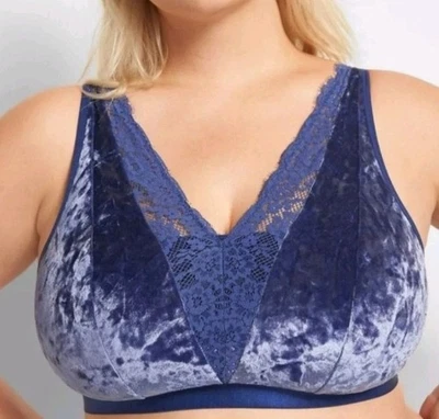 Cacique Velvet Bralette - Image 1 of 4
