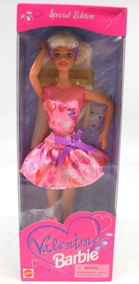 Barbie de San Valentín con cepillo de pelo Mattel 1997 edición especial de San Valentín 17649 Foto 1 de 4