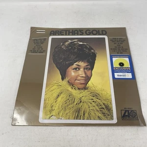 Aretha Franklin - Aretha’s Gold - Exclusive Lemon Lime Vinyl Record *Read* - Picture 1 of 8