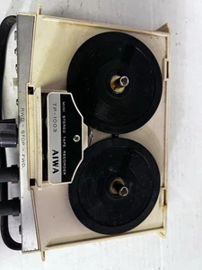 Grabadora/reproductor de carrete a carrete AIWA TP-1003 1960 rara solo piezas. - Imagen 1 de 23