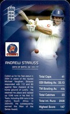 #J054 ANDREW STRAUSS Oddball Cricket Card FREE SHIPPING