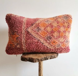 Marokkanische Handarbeit Kelim Kissen Kissenbezug Überwurf Kissenhülle Sofa Boho - Bild 1 von 4