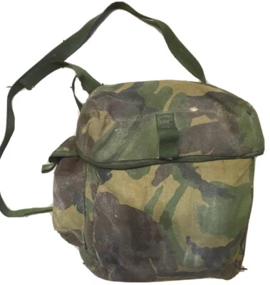 Britische Armee Beatmungsgerät Tasche Dpm Camouflage Jagd Beutel Griff Haversac - Bild 1 von 4