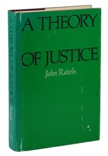 A Theory of Justice by JOHN RAWLS ~ First Edition 1971 ~ 1st Printing in Jacket