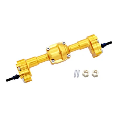 Upgarde Brass Front Rear Portal Axle For FMS 1/24 FCX24 Power Wagon/Max Smasher - Image 1 of 4