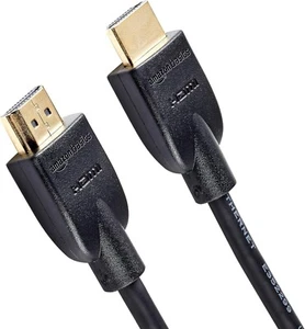 Amazon Basics 4K HDMI Cable 1.8 m-18 Gbps High Speed with Ethernet 4K@60Hz Black - Picture 1 of 17