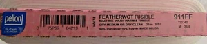 Pellon Featherweight Fusible Interfacing Non-Woven/20" Wide/White/By the Yard - Picture 1 of 2