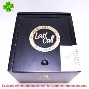 Last Call Maduro Puros Geniales Empty Wood Cigar Box 5.75" x 5.25" x 4.5" - Picture 1 of 9