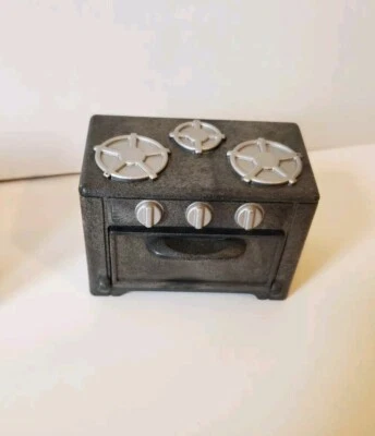 Sylvanian Families CALICO CRITTERS Black Range Stove Oven Vintage Epoch - Image 1 of 3