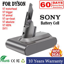 6.0AH For DYSON V7 Battery 21.6V V7 Absolute V7 Motorhead Pro V7 Trigger V7 HEPA