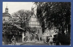 Luckenwalde 1959, Johanniskirche und Marktturm - Bild 1 von 1