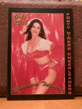 SEXY 1993 SAN FRANCISCO FORTY NINERS 49ERS CHEERLEADER MARIANNE TIELEMANS CARD