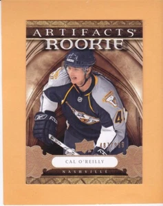 CAL O'REILLY #186 2009-10 UPPER DECK ARTIFACTS ROOKIE SP 999 NASHVILLE PREDATORS - Picture 1 of 2