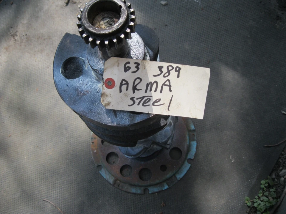  Cigüeñal de acero 389 Pontiac Arma #544191 original usado 1963 Bonneville GM OEM Foto 1 de 4