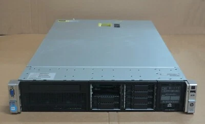 HP ProLiant DL380p G8 8C E5-2690 2.9GHz 64GB Ram 8x 2.5" Bays Rack 2U Server - Image 1 of 3