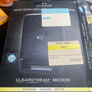 Antennas Direct ClearStream Micron High Gain Indoor HDTV Antenna Peak Gain 20db