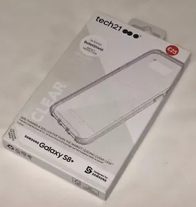 Tech21 Samsung Galaxy S8+ / S8 Plus Impact Pure Clear Case T21-5603 - Picture 1 of 3
