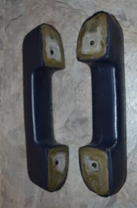 Arm Rest Door Handles BLUE Toyota Pickup Truck 4Runner Corolla 1986 1987 86 88 - Picture 1 of 2