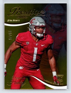 Daiyan Henley 2023 Prestige Football #321 Gold /75 Los Angeles Chargers Rookie