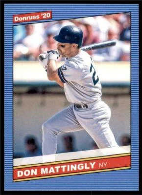 2020 Donruss #216 Don Mattingly New York Yankees 💥⚾💥 - Image 1 of 3