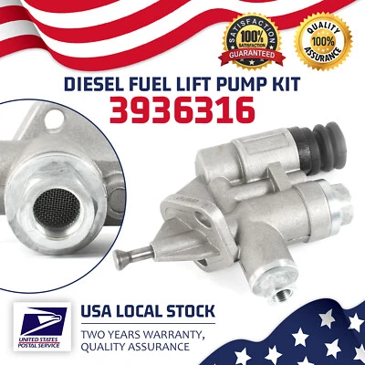 High Quality Diesel Fuel Lift Pump 3936316 For Cummins 1994-98 Freightliner FL60 - Image 1 of 4