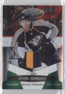 2010-11 Certified Mirror Emerald /5 Patric Hornqvist #81