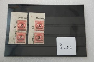 Deutsches Reich 2x PF 309 A V POR postfrisch ** - Picture 1 of 1