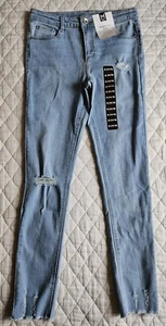 Member's Mark Women's Mid Rise Skinny Fit Jeans Light Wash SZ XL 14/16 - Picture 1 of 9