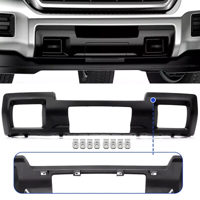 Front Bumper Skid Plate Panel For 15-19 GMC Sierra 2500/3500 HD Black - Image 1 of 4
