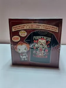 Funko POP! Camiseta IT PENNYWISE Talla Mediana Hot Topic Exclusiva Figura y Camisa - Imagen 1 de 7