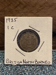 North Borneo 1935 1 centavo cobre-níquel - vendedor de Estados Unidos - Imagen 1 de 2