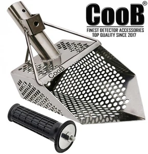 CooB Stainless Steel Beach Sand Scoop Metal Detector Detecting Tool Sharky - Picture 1 of 12