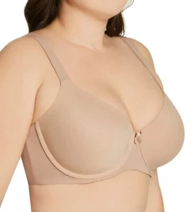 Leading Lady WARM TAUPE Brigitte Classic Underwire T-Shirt Bra, US 48G, UK 48F - Picture 1 of 4