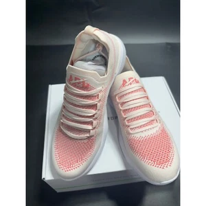 APL NEW Women's Techloom Breeze in Creme/Fire Coral/White Size 8 MSRP $245 - Picture 1 of 12