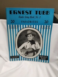 ERNEST TUBB - VINTAGE ORIGINAL 1945 SONG FOLIO / SOUVENIR PROGRAM - VG CONDITION - Picture 1 of 1
