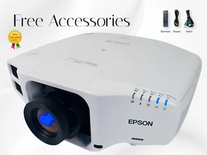 Epson Pro G7400U 3LCD Projector WUXGA 5500 ANSI Full HD HDMI w/Remote - Picture 1 of 11
