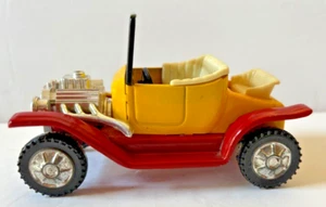 Toy Hot Rod Vintage Pressed Steel Japan 5" long 2 1/2" wide 3" tall - Picture 1 of 6