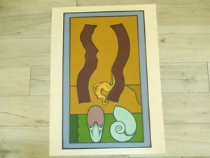 Clinton Adams BIRTH OF VENUS I Lithograph Print Edition 2/20 Rare 1976 - Picture 1 of 12