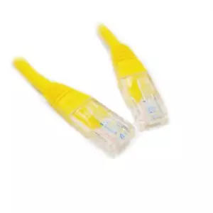 C2G Cat5e 1.5m Ethernet RJ45 Networking Cable Yellow 83102 - Picture 1 of 2