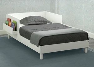 KIDS TODDLER BED with White - Picture 1 of 12