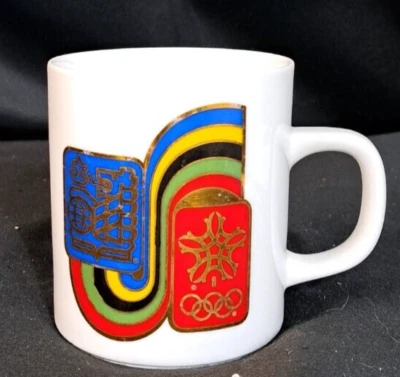 Olympic 1979 10oz Coffee Tea Mug TSC Lion Oakville Ontario Committee Collectible - Image 1 of 4