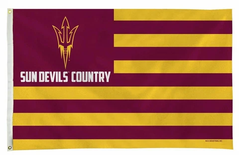 Arizona State Sun Devils Flag Banner 3x5 Country Design Premium House University Cover