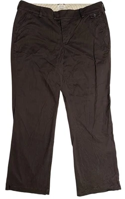 DOCKERS Favorite Fit Brown Pants Zip Fly Pockets Women’s Size 16 Med - Image 1 of 4