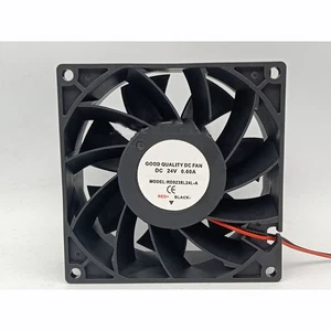 For RUNDA RD9238L24L-A DC24V 0.6A 92*92*38mm Inverter Cooling fan 2-wire - Afbeelding 1 van 2