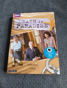 Death in Paradise: Season One (DVD, 2011) 2-Disc Set BBC Region 1 New Sealed - Foto 1 di 2