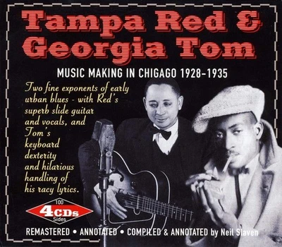 Tampa Red & Georgia Tom Music Making In Chicago 4-CD Box Set NEW SEALED Blues - Image 1 of 4