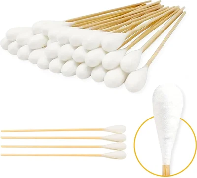 6-Inch Long Q-Tips for Cleaning Dogs' Ears | Extra-Wide Cotton Swabs for Dog - Image 1 of 4